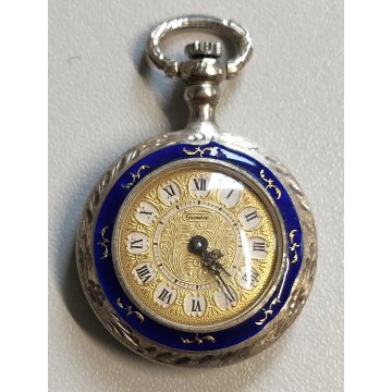 LOTTO 5 pz. OROLOGIO TASCA Monachina ARGENTO 925 epoca 900 Bulova Gold Filled