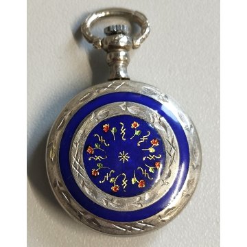 LOTTO 5 pz. OROLOGIO TASCA Monachina ARGENTO 925 epoca 900 Bulova Gold Filled