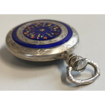 LOTTO 5 pz. OROLOGIO TASCA Monachina ARGENTO 925 epoca 900 Bulova Gold Filled