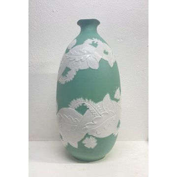 GRANDE VASO CERAMICA Giovanni Gariboldi Richard Ginori ANNI 40 San Cristoforo