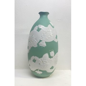 GRANDE VASO CERAMICA Giovanni Gariboldi Richard Ginori ANNI 40 San Cristoforo