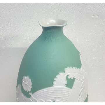 GRANDE VASO CERAMICA Giovanni Gariboldi Richard Ginori ANNI 40 San Cristoforo