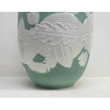 GRANDE VASO CERAMICA Giovanni Gariboldi Richard Ginori ANNI 40 San Cristoforo