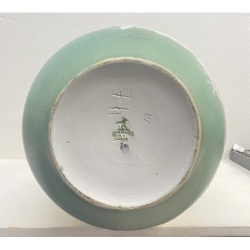 GRANDE VASO CERAMICA Giovanni Gariboldi Richard Ginori ANNI 40 San Cristoforo
