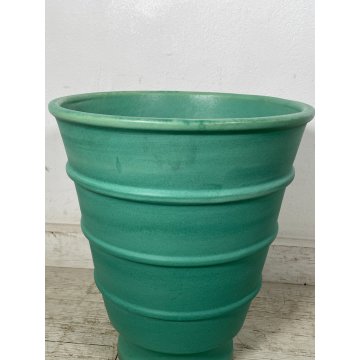 GRANDE VASO h50cm CERAMICA VERDE RICHARD GINORI Giò Ponti 1950 GARIBOLDI Italia