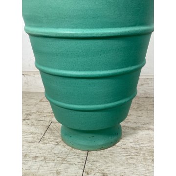GRANDE VASO h50cm CERAMICA VERDE RICHARD GINORI Giò Ponti 1950 GARIBOLDI Italia