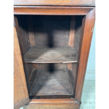 ANTICO COMODINO CAPPUCCINO LEGNO NOCE epoca 1800 CASSETTIERA TAVOLO NIGHT TABLE