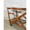 CARRELLO PORTAVIVANDE CASSINA CESARE LACCA ANNI 50 LEGNO VETRO SPECCHIO BAR