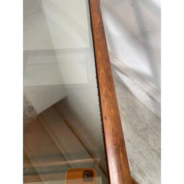CARRELLO PORTAVIVANDE CASSINA CESARE LACCA ANNI 50 LEGNO VETRO SPECCHIO BAR