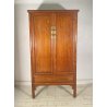 ANTICO ARMADIO CINESE DINASTIA QING PER SPAGHETTI LEGNO OLMO PRIMI 1900 SEGRETO