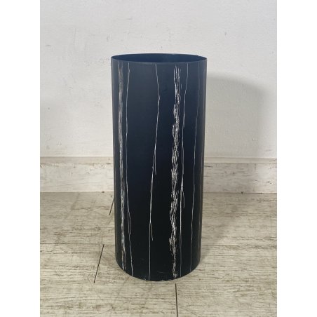 PORTAOMBRELLI DESIGN ANNI 60 ATTR Siva Poggibonsi METALLO SMALTATO NERO CILINDRO