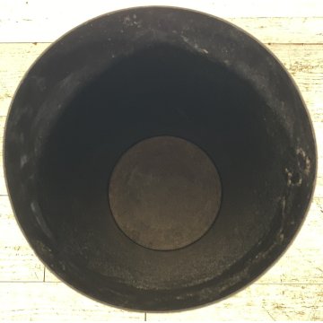 PORTAOMBRELLI DESIGN ANNI 60 ATTR Siva Poggibonsi METALLO SMALTATO NERO CILINDRO