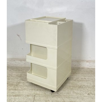 CARRELLO DESIGN Giovanni Pelis PER Neolt ANNI 60 MOBILE UFFICIO VINTAGE PLASTICA