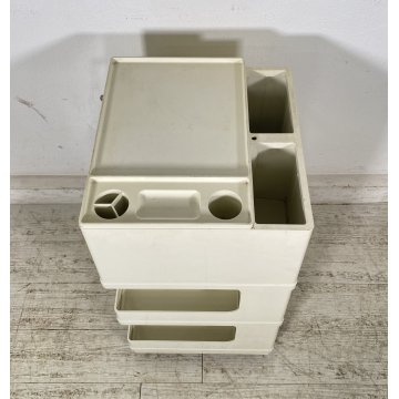 CARRELLO DESIGN Giovanni Pelis PER Neolt ANNI 60 MOBILE UFFICIO VINTAGE PLASTICA