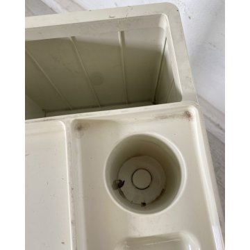 CARRELLO DESIGN Giovanni Pelis PER Neolt ANNI 60 MOBILE UFFICIO VINTAGE PLASTICA