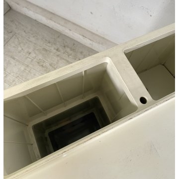 CARRELLO DESIGN Giovanni Pelis PER Neolt ANNI 60 MOBILE UFFICIO VINTAGE PLASTICA