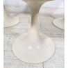 SET 3 SEDIE BIANCHE DESIGN ANNI 70 SEDIA Play ITALY CHAIRS Tulip KNOLL STYLE