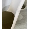 SET 3 SEDIE BIANCHE DESIGN ANNI 70 SEDIA Play ITALY CHAIRS Tulip KNOLL STYLE