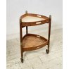 CARRELLO BAR DESIGN ATTR. Franco Campo E Graffi PORTAVIVANDE 1950 LEGNO OTTONE