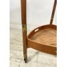 CARRELLO BAR DESIGN ATTR. Franco Campo E Graffi PORTAVIVANDE 1950 LEGNO OTTONE