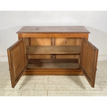 ANTICA PICCOLA CREDENZA DISPENSA PRIMISSIMI 1900 LEGNO CREDENZINA CUCINA EPOCA