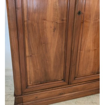 ANTICO ARMADIO LOMBARDO epoca 1800 smontabile GUARDAROBA NOCE ANCIENT WARDROBE