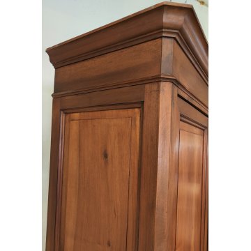 ANTICO ARMADIO LOMBARDO epoca 1800 smontabile GUARDAROBA NOCE ANCIENT WARDROBE