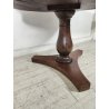 ANTICO TAVOLO ROTONDO ø110 epoca IMPERO 1800 legno NOCE 4 cassetti OLD FURNITURE