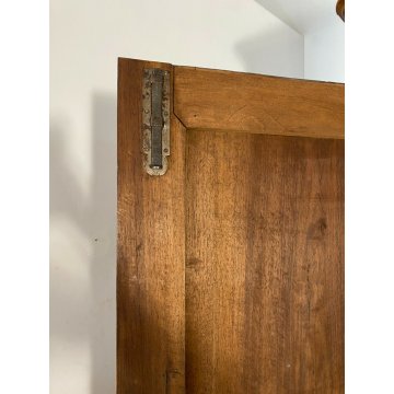 ANTICO ARMADIO SMONTABILE LEGNO NOCE 2 ANTE GUARDAROBA 1800 STIPO EPOCA MOBILE 