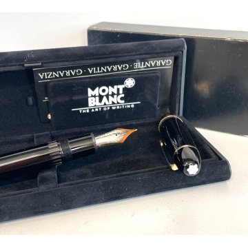 PENNA STILOGRAFICA MONTBLANC 149 NERO ORO 14K WEST GERMANY SCATOLA BOX VINTAGE