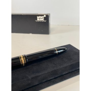 PENNA STILOGRAFICA MONTBLANC 149 NERO ORO 14K WEST GERMANY SCATOLA BOX VINTAGE