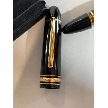 PENNA STILOGRAFICA MONTBLANC 149 NERO ORO 14K WEST GERMANY SCATOLA BOX VINTAGE
