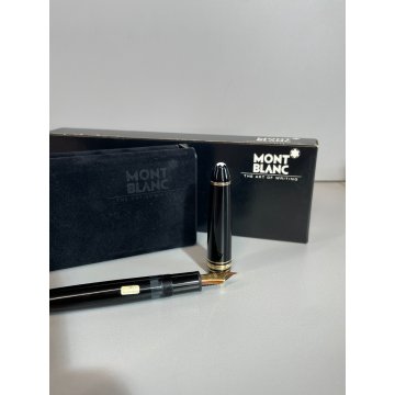 PENNA STILOGRAFICA MONTBLANC 146 NERO ORO 14K WEST GERMANY SCATOLA BOX VINTAGE