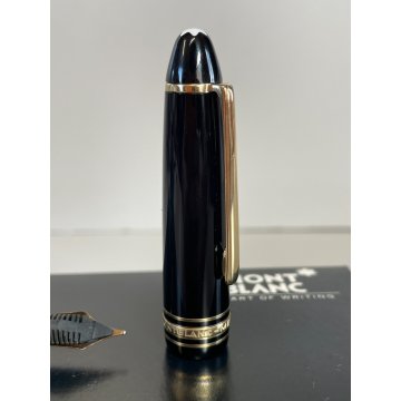 PENNA STILOGRAFICA MONTBLANC 146 NERO ORO 14K WEST GERMANY SCATOLA BOX VINTAGE