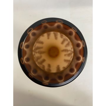 ANTICO VASO VETRO CAMMEO Moser Karlsbad MK  ART NOUVEAU CAMEO GLASS VASE 22 cm/h