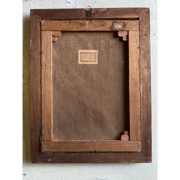 ANTICO DIPINTO OLIO Giovanni Beltrami RITRATO FEMMINILE SCAPIGLIATURA