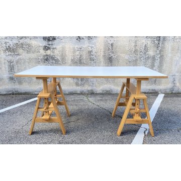 TAVOLO SCRIVANIA DESIGN Achille Castiglioni MOD Leonardo Zanotta 1968 SCRITTOIO
