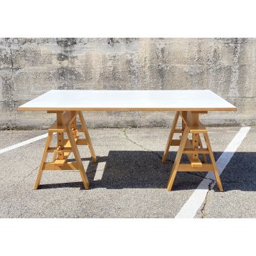 TAVOLO SCRIVANIA DESIGN Achille Castiglioni MOD Leonardo Zanotta 1968 SCRITTOIO