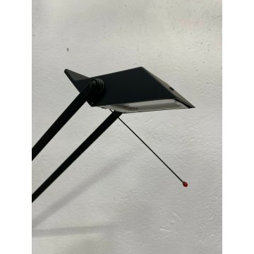 LAMPADA SCRIVANIA  ARTEMIDE TIZIO DESIGN RICHARD SAPPER VINTAGE LACCATA NERA