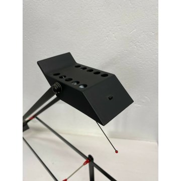 LAMPADA SCRIVANIA  ARTEMIDE TIZIO DESIGN RICHARD SAPPER VINTAGE LACCATA NERA