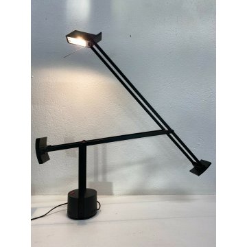 LAMPADA SCRIVANIA  ARTEMIDE TIZIO DESIGN RICHARD SAPPER VINTAGE LACCATA NERA