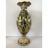ANTICO VASO ANFORA GUALDO TADINO Luca Robbia CERAMICA A LUSTRO 31 cm/h DANNI