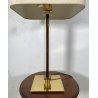 LAMPADA TAVOLO Venini Italia 84 OTTONE VETRO MURANO TABLE LAMP GLASS DESIGN