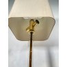 LAMPADA TAVOLO Venini Italia 84 OTTONE VETRO MURANO TABLE LAMP GLASS DESIGN