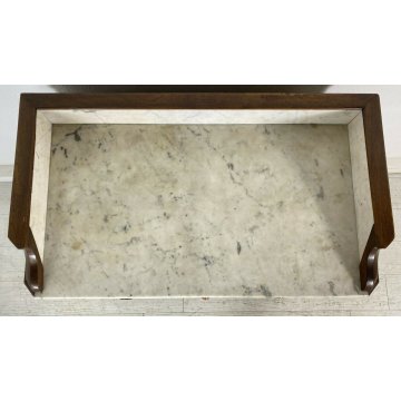 ANTICA PETINEUSE UMBERTINO FINE 1800 MARMO LEGNO NOCE MASSELLO 2 ANTE 2 CASSETTI