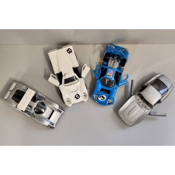 4 pz MACCHININA Collezione POLITOYS Panther Bertone + Ford GTJ + Matra Sport + 1