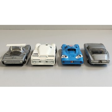 4 pz MACCHININA Collezione POLITOYS Panther Bertone + Ford GTJ + Matra Sport + 1