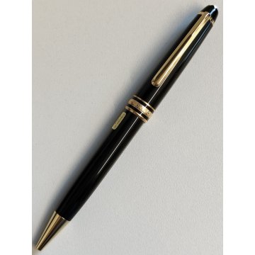 Montblanc Meisterstuck PENNA SFERA Classic NERO ORO Vintage Ballpoint Pen BOX