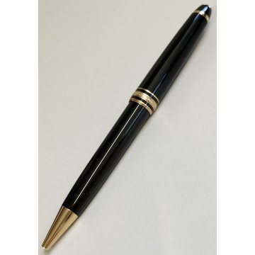 Montblanc Meisterstuck PENNA SFERA Classic NERO ORO Vintage Ballpoint Pen BOX