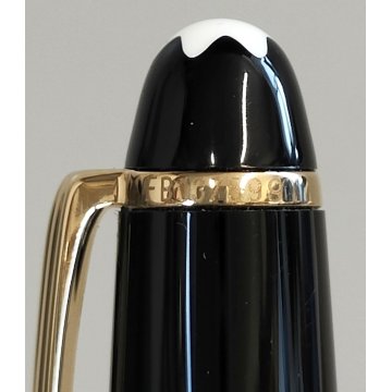 Montblanc Meisterstuck PENNA SFERA Classic NERO ORO Vintage Ballpoint Pen BOX